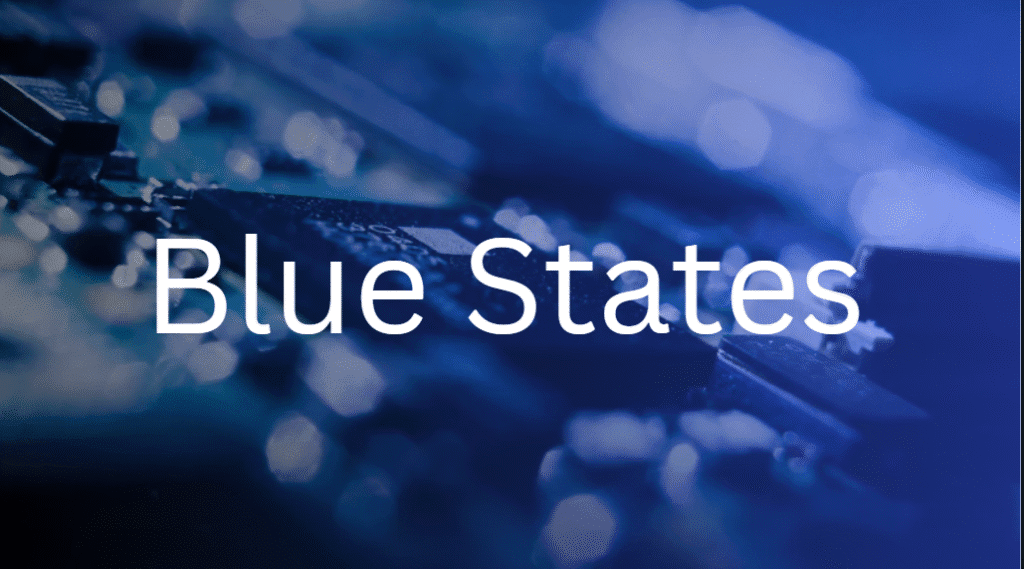 blue states