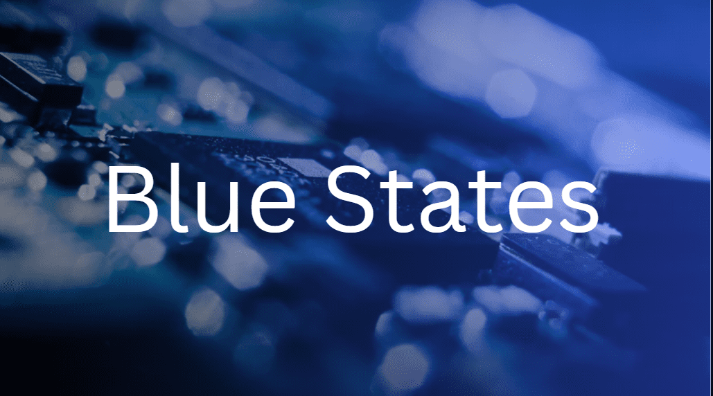 blue states