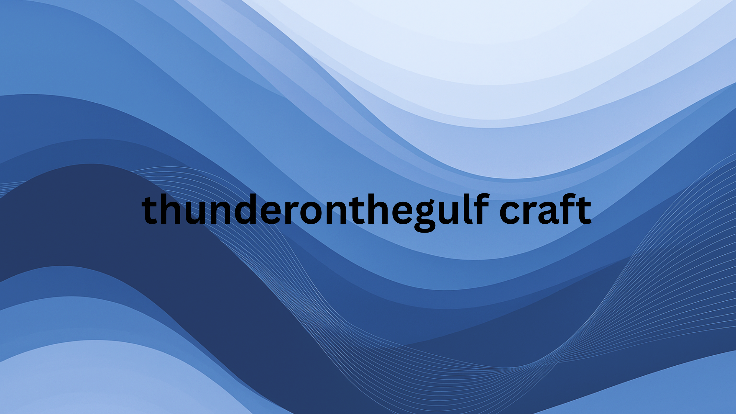 thunderonthegulf craft