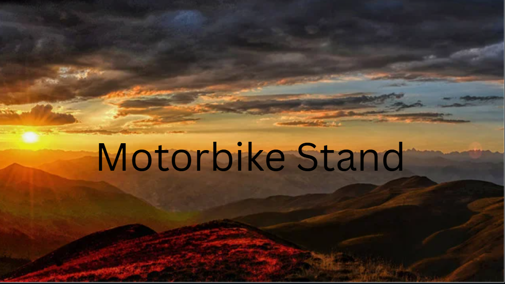 motorbike stand