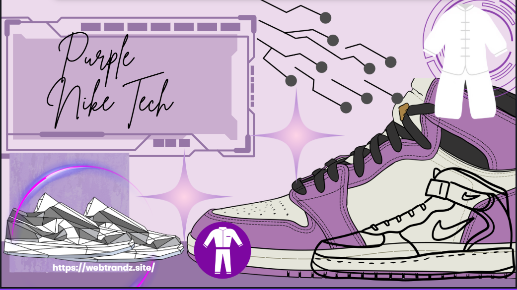Purple Nike Tech