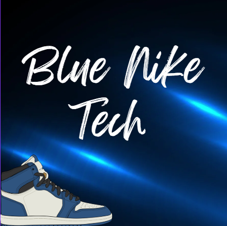 Blue Nike Tech